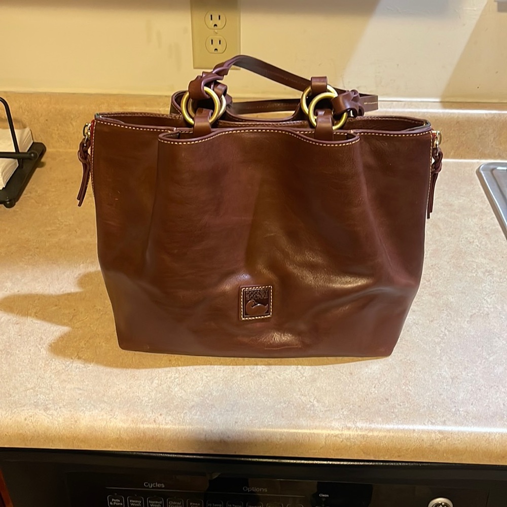 Dooney and Bourke full leather bag